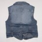 RUBBISH Denim Destroyed Jean Vest Junior Small~3-5