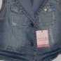 RUBBISH Denim Destroyed Jean Vest Junior Small~3-5
