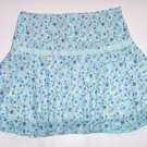 SPEECHLESS Blue Flower Short Summer Skirt Girls Lg.