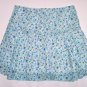 SPEECHLESS Blue Flower Short Summer Skirt Girls Lg.