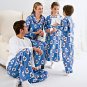 COMPANY KIDS Blue Snowman Flannel Nightgown Toddler Girls Size 2/2T