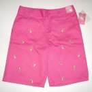 J KHAKI Pink Embroidered Bermuda Shorts Girls 12