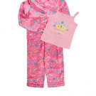 J KHAKI Pink Crown 3 Piece Pajama Set Girls XSmall 4~5