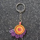 quilling key tag, Hand made key tag,