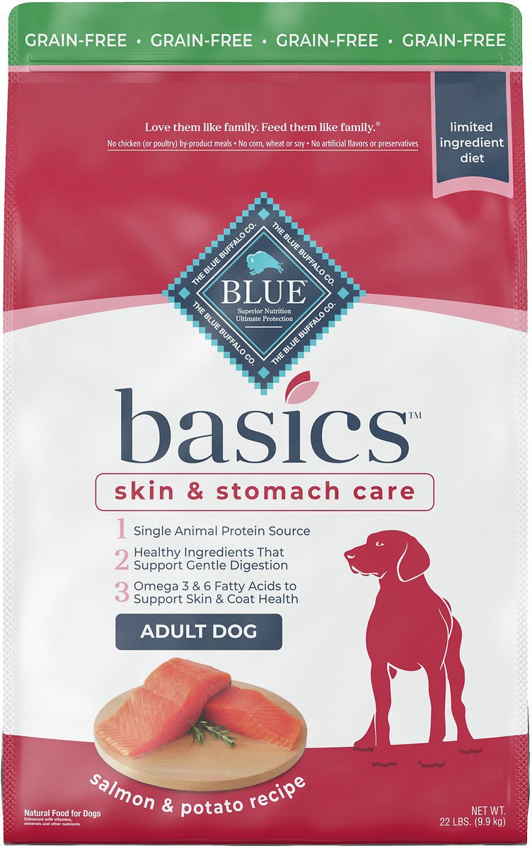 Blue Buffalo Basics Skin & Stomach Care Grain-Free & Potato Recipe