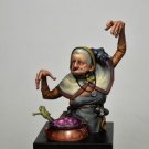 1/12 BUST Resin Figure Model Kit Female Witch Sorceress Fantasy Unpainted X0275