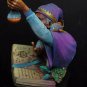 1/10 75mm BUST Resin Figure Model Kit Wizard Alchemist Unpainted X0072