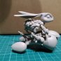 1:12 Resin Figure Model Kit Rabbit with Moto Racer Unpainted Resin Unassambled