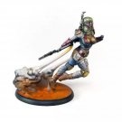 35mm Resin Figure Model Kit Sexy Girl Boba Fett Star Wars Unpainted Unassambled