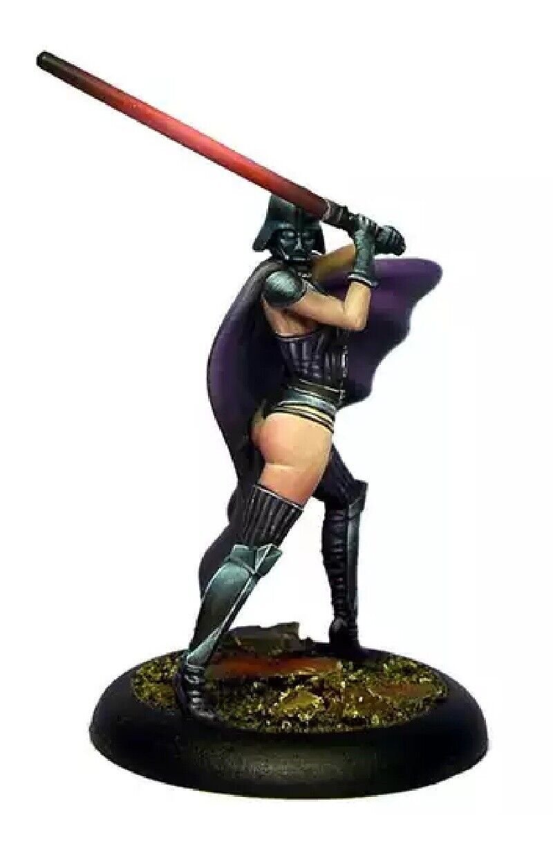35mm Resin Figure Model Kit Star Wars Sexy Girl Dath Lord Unassambled Unpainted
