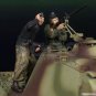 1/35 Resin Figure Model Kit German Soldiers Tank Crew (no tank) WWII Unpainted