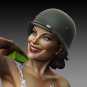 1/35 Resin Figure Model Kit US Sexy Girl Female Pin Up WWII Unpainted Unassamble