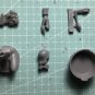 1/35 Resin Figure Model Kit US Sexy Girl Female Pin Up WWII Unpainted Unassamble