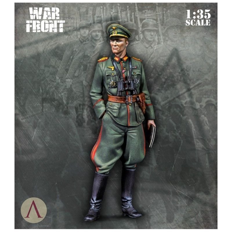 1/35 Resin Figure Model Kit German Army Defense Forces Officer Uniform WWII WW2