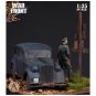 1/35 Resin Figure Model Kit German Army Defense Forces Officer Uniform WWII WW2