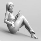 1/35 Resin Figure Model Kit Sexy Girl Woman Female Sanaa Unassembled Unpainted