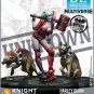 Resin Figure Harley Quinn Unpainted Model Kit Female clown SEXY adult 35/54/75mm