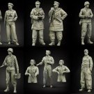 1/35 Resin Figure Model Kit German Soldiers WWII WW2 Unpainted Unassambled