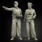 1/35 Resin Figure Model Kit German Soldiers WWII WW2 Unpainted Unassambled