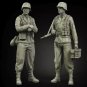 1/35 Resin Figure Model Kit German Soldiers WWII WW2 Unpainted Unassambled