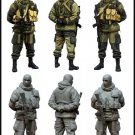 1:35 Resin Figure Model Kit Modern Russian Soldiers Unpainted
