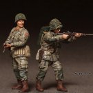 1/35 Resin Figure Model Kit US Soldiers 82nd Airborne WWII WW2 Unpainted