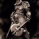 1/24 75mm Resin Figure Model Kit Warrior Barbarian Wolf Tribe Unpainted