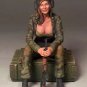 1:35 Resin Figure Model Kit Sexy Girl Tank Modern WWII Unpainted Unassembled