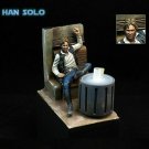 1/24 Resin Figure Model Kit Star Wars Han Solo Bar Scene Unpainted X0125