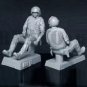 1/35 Resin Figure Model Kit Vietnam War US Soldiers Pilots Unpainted Unassambled