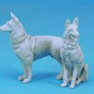 1/35 Resin Figure Model Kits German Dogs Set WWII WW2 Unassembled Unpainted