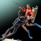1/32 54mm Resin Figure Model Kit Warriors Underwater Struggle Unpainted X0060