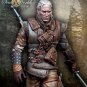 1/24 75mm Resin Figure Model Kit White Butcher Warrior Unpainted X0061