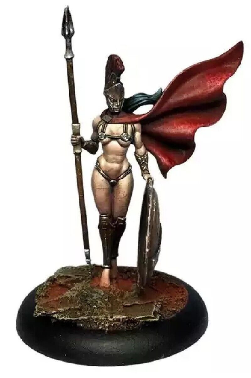 1:50 35mm Resin Figure Model Kit Sexy Girl Roman warrior Unassambled Unpainted