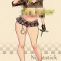 1/20 90mm Resin Figure Kit Model POLICE Sexy Girl Female R18 Unassembled