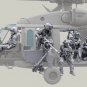1/35 Resin Figure Model Kit US ARMY (NO aircraft No Gun) Garage Unpainted