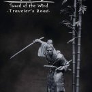 1/24 75mm Resin Figure Model Kit Samurai Sword Of The Wind Unpainted Unassembled