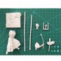1/24 75mm Resin Figure Model Kit Samurai Sword Of The Wind Unpainted Unassembled