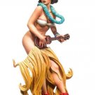 1/22 80mm Resin Figure Model Kit Poker Sexy Girl Hula Hula WWII Unpainted