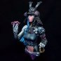1/10 BUST Resin Figure Model Kit Sexy Girl Samurai CyberPunk Unpainted Unassambl