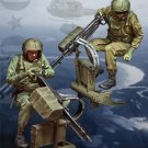 1/35 Resin Model Kit Vietnam War Helicopter Door Gunners (no gun) Unpainted