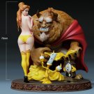 1/24 75mm Resin Figure Model Kit Sexy Girl Beauty and the Beast Unpainted