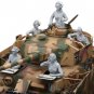 1/16 Resin Figure Model Kit German Soldiers Female Tank Crew WW2 Unpainted X0084