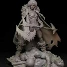 1/24 75mm Resin Figure Model Kit Sexy Girl Barbarian Warrior Unpainted X0130