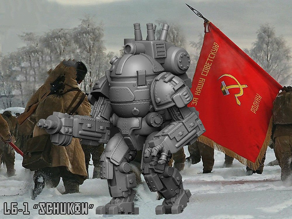 1/35 Resin Figure Model Kit Science Fiction Robot Miniatur WWII Garage Unpainted