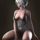 1/8 130mm Resin Figure Model Kit Sexy Girl Female Catwoman Unpainted X0014