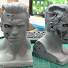 1/4 120mm BUST Resin Figure Model Kit Terminator T-800 Arnold Unpainted X0076