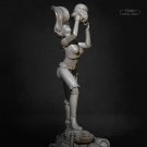 1/24 Resin Figure Model Kit Sexy Girl Star Wars Stormtrooper Unpainted Unassambl