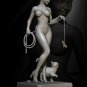 1/24 75mm Resin Figure Model Kit Sexy Girl Female SuperHero Catwoman Unpainted