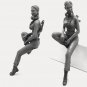 1/16 Resin Figure Model Kit Sexy Girl Military Soldier Unassambled Unpainted